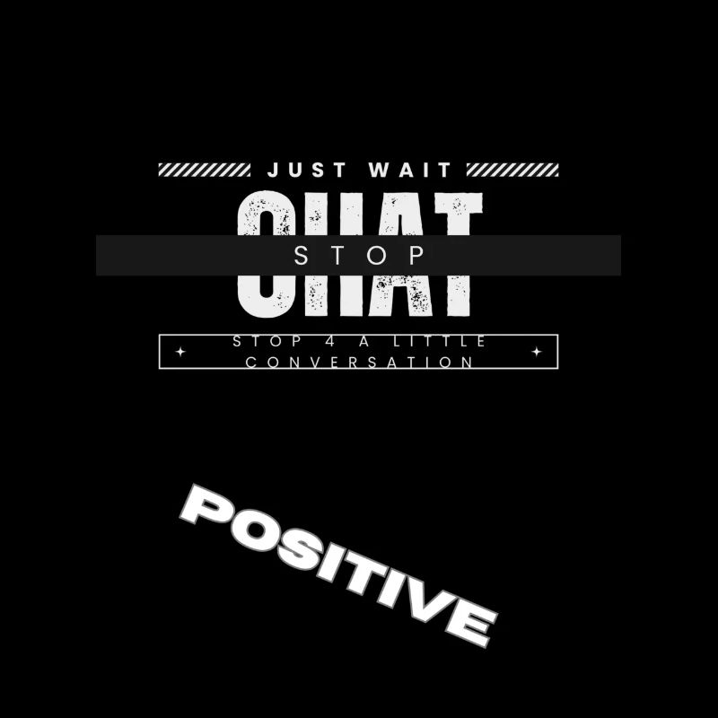 Warten Sie einfach auf ein kleines Gespräch und chatten Sie