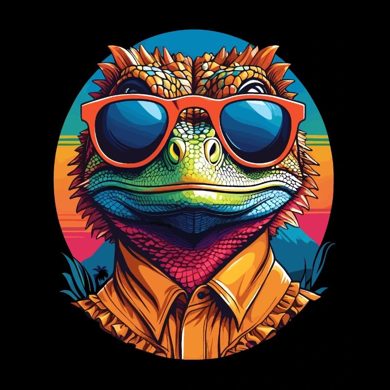 Rüschenhals-Eidechse