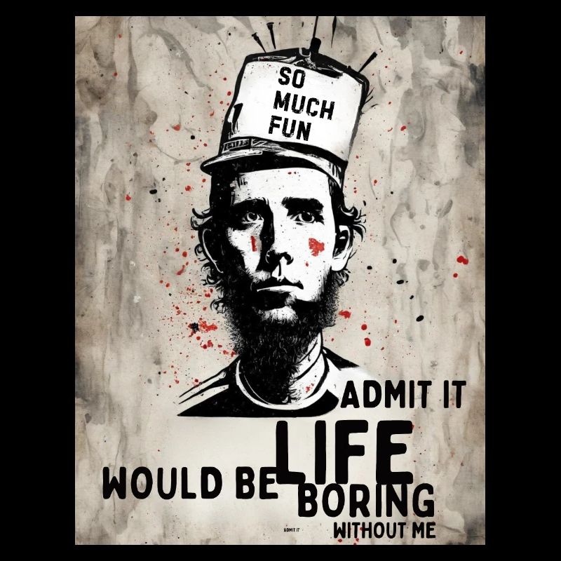 Admit it life would be boring without me