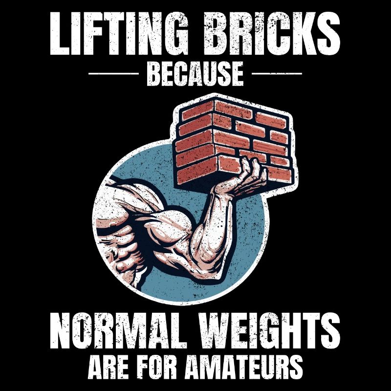 Bricklifting Humor: Beyond Ordinary Weights Bricks