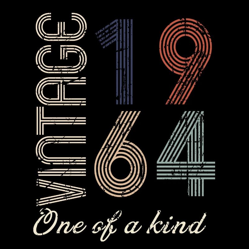 60. Geburtstag 1964 - Vintage Retro Geschenkidee