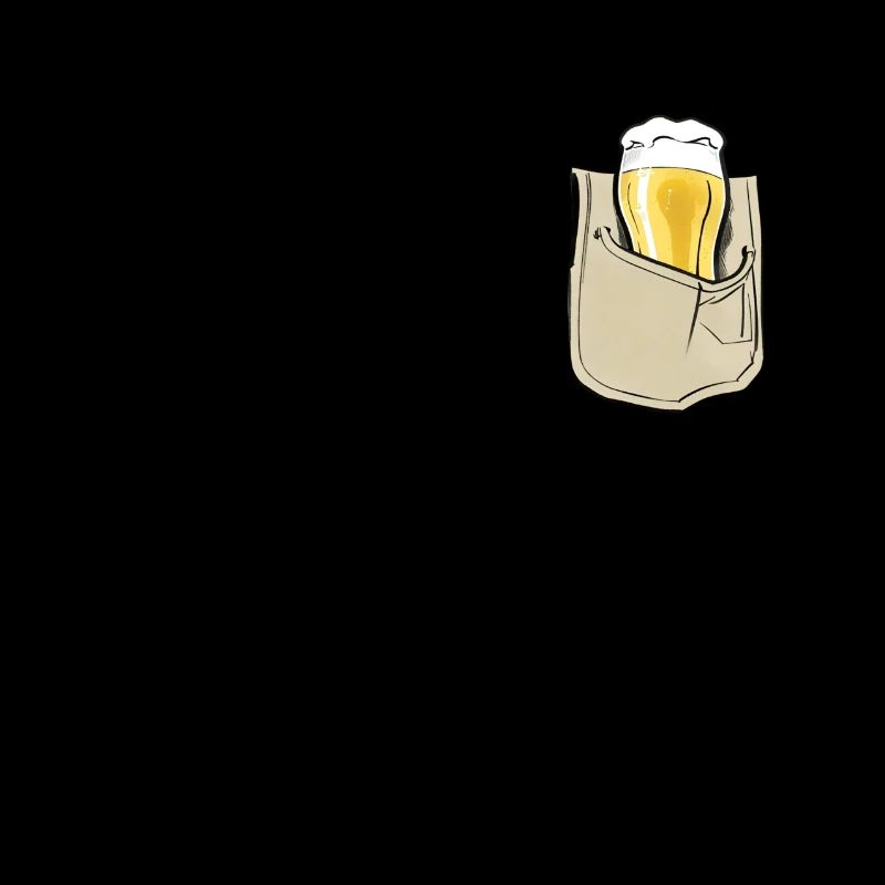 Bier Jackentasche