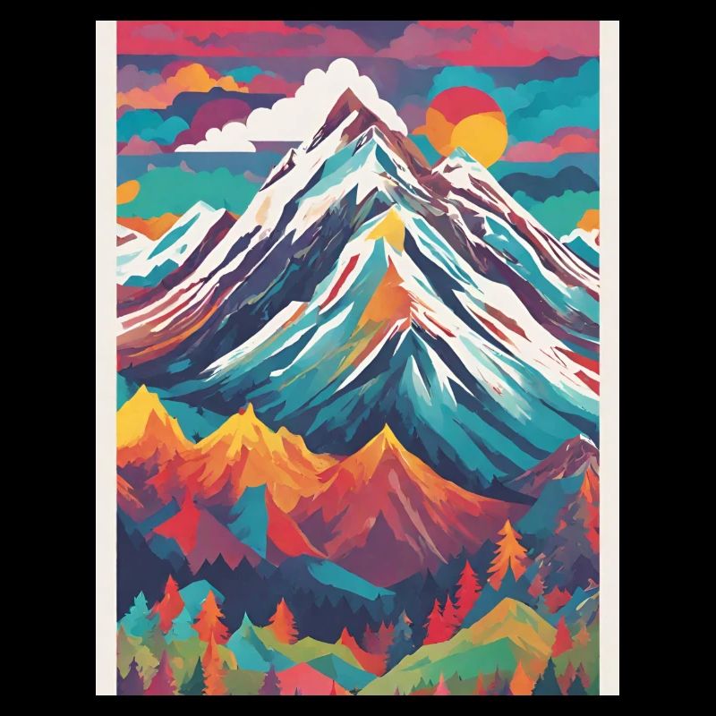 Bunte Berge
