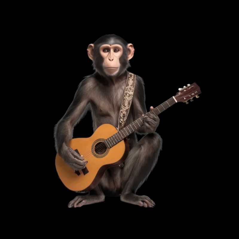Monkey Gitarre