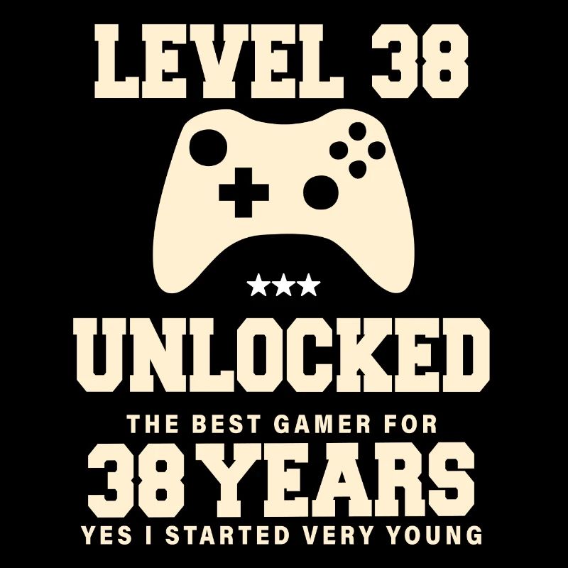 Level 38 Vintage Retro Vintage Jubiläum