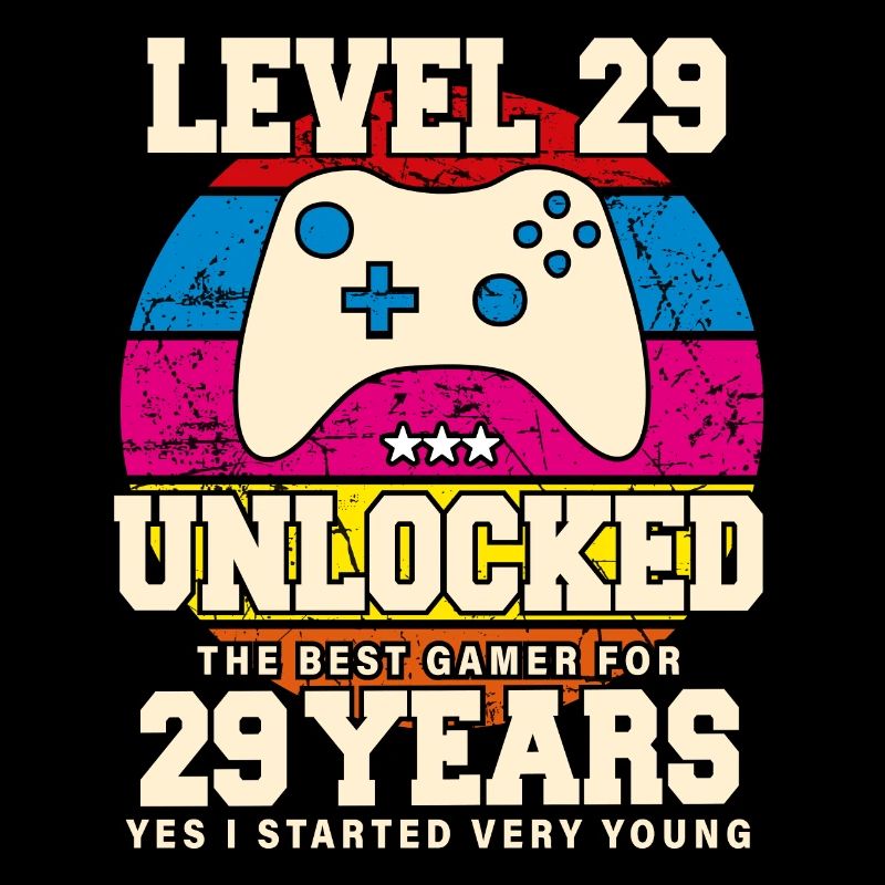Original 1995 29 ans Niveau 29 Débloquer