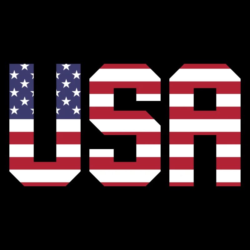 Les États-Unis aux couleurs du drapeau américain drapeau