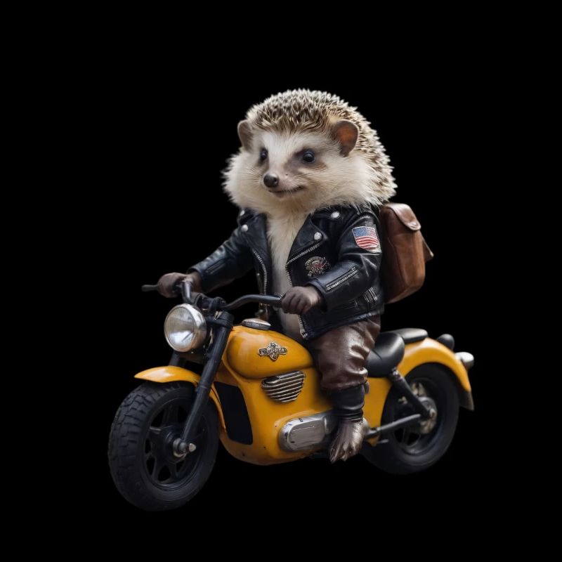 Biker hedgehog