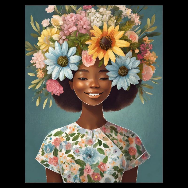 Couronne de fleurs 2