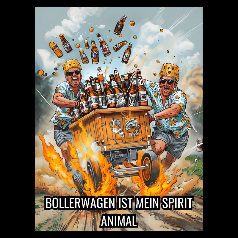 Charrette à bras boisson boisson cadeau