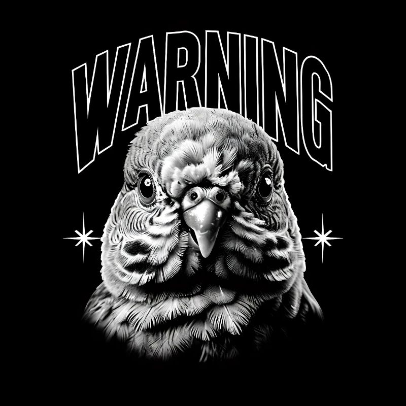 Warning Taube Vogel Geschenk