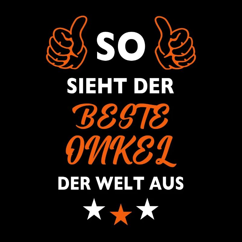 So sieht der beste Onkel der Welt aus Bester Onkel