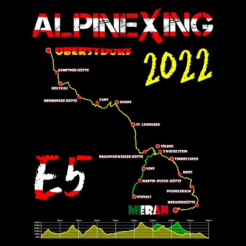 E5 Oberstdorf Merano 2022 (Garantie du prix le plus bas)