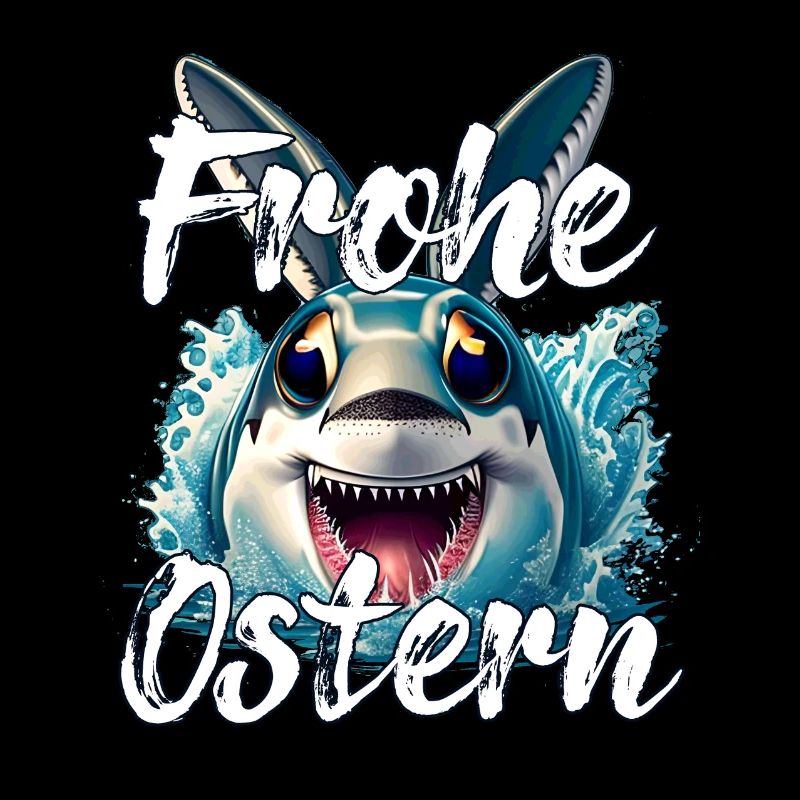 Easter shark instead of Easter egg