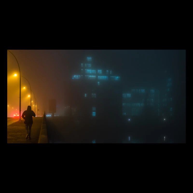 Mystical blue windows