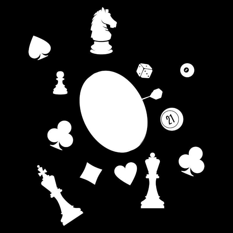 Jeu de société Chess Backgammon Game Night