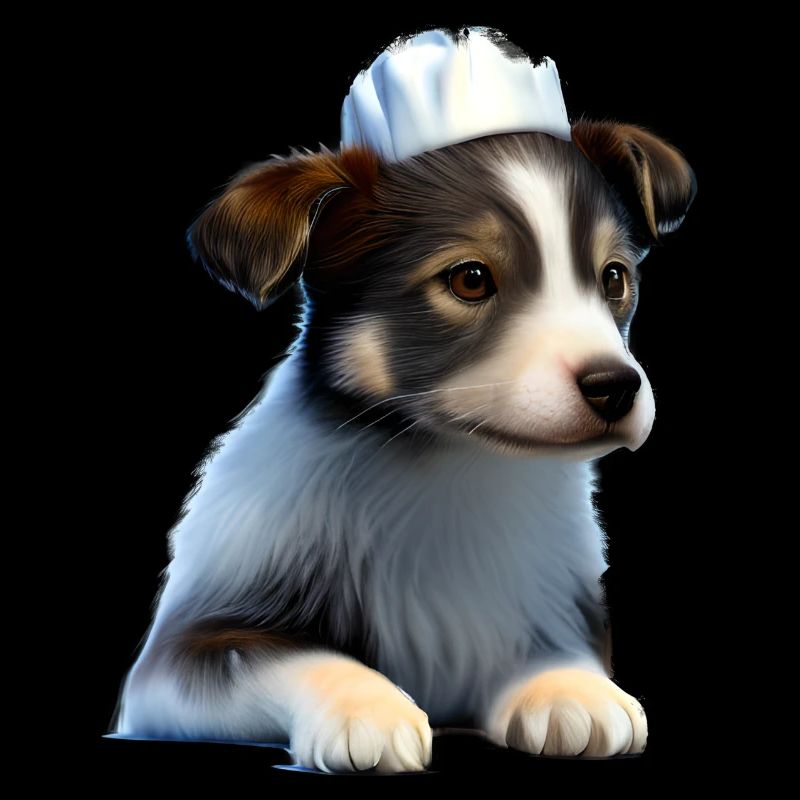 Propriétaire de chiot de chien de berger australien