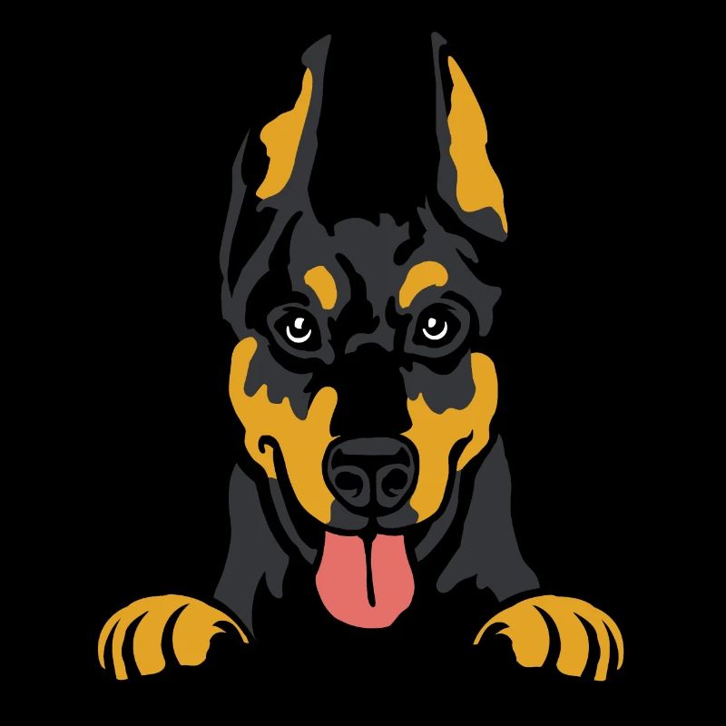 Doberman Majesty: Elegance in Strength