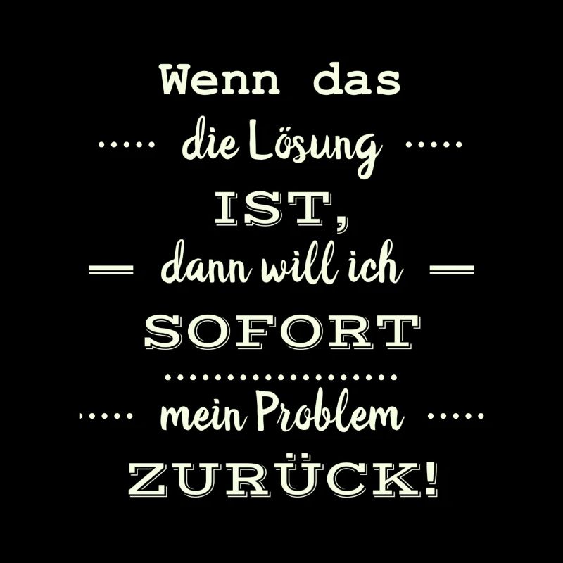 dictons amusants - si c’est la solution