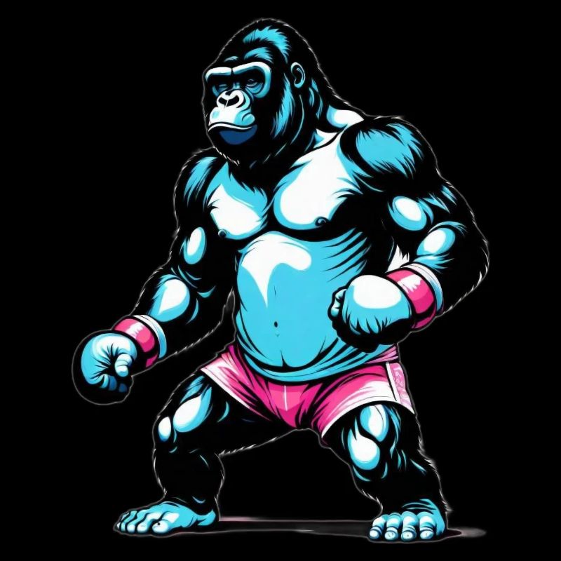 Gorilla Boxer Boxen