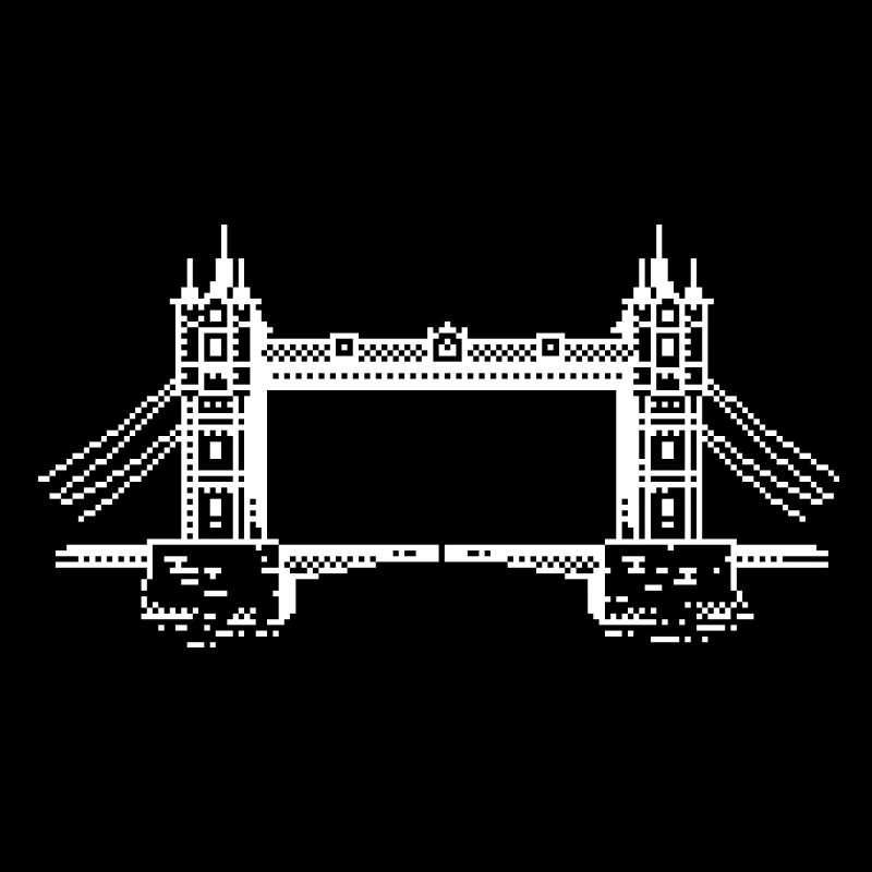 1Bit Pixel Tower Bridge