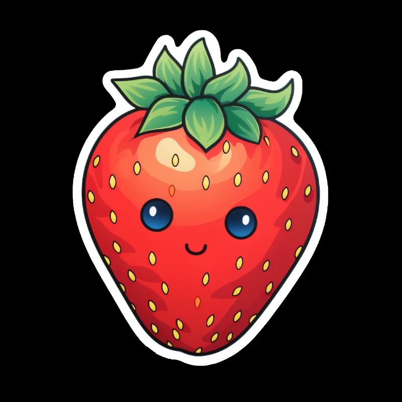 Erdbeere Anime süß