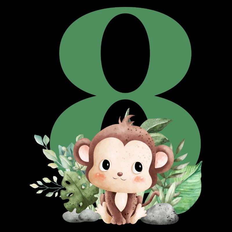 8th Birthday Monkey Safari