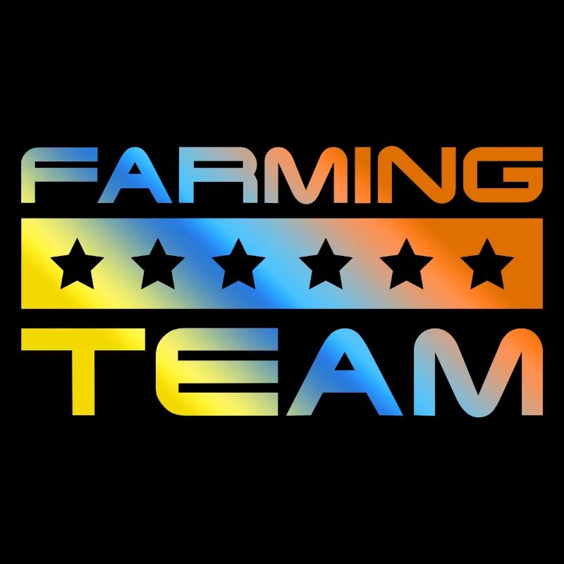 Équipe d’agriculture colorée