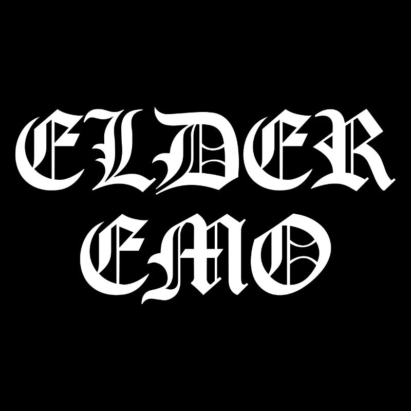 Elder Emo - Perfektes Geschenk für Emo-Fans