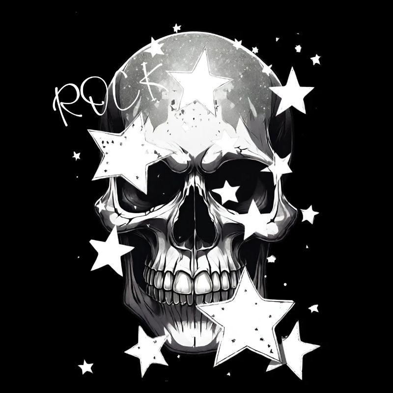 Conception de crâne rocheux