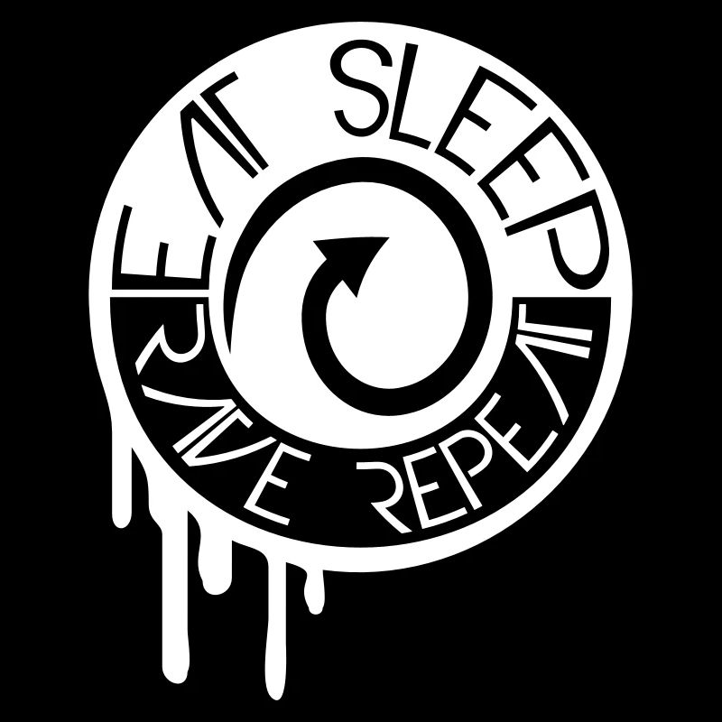Manger dormir rave répéter nourriture sommeil corbeau disant