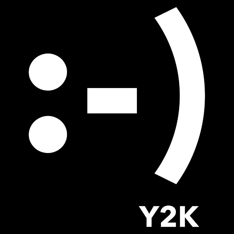 Smile Y2K White