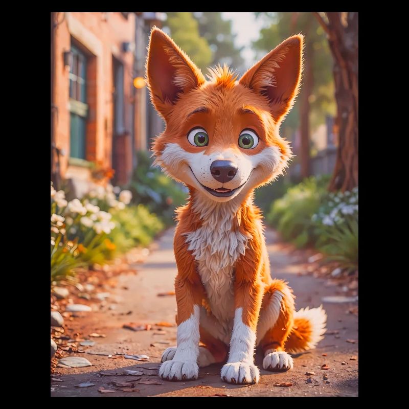 super süßes australisches Tier Down Under – Dingo