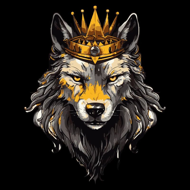 Couronne d’animal loup