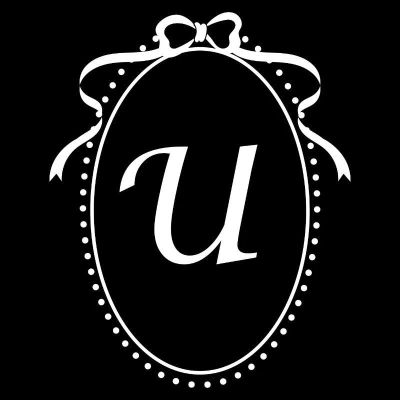 Vintage Band Buchstabe u - Geschenkidee