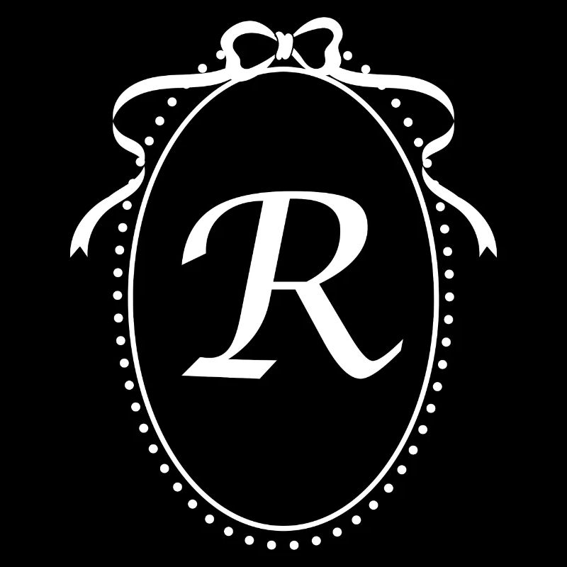 Vintage Letter r Ribbon - Gift Idea