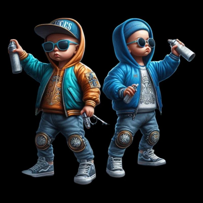 Coole Graffiti-Sprayer