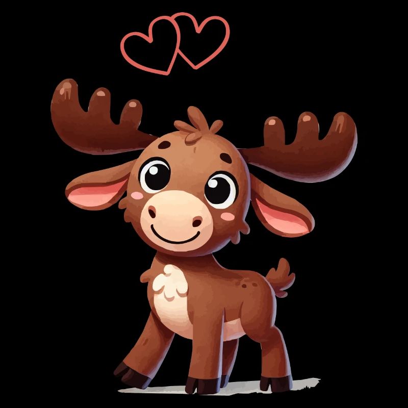 Moose Comic Love