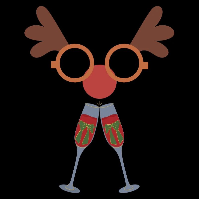 Weihnachtsdesign-Geschenkidee-Feier