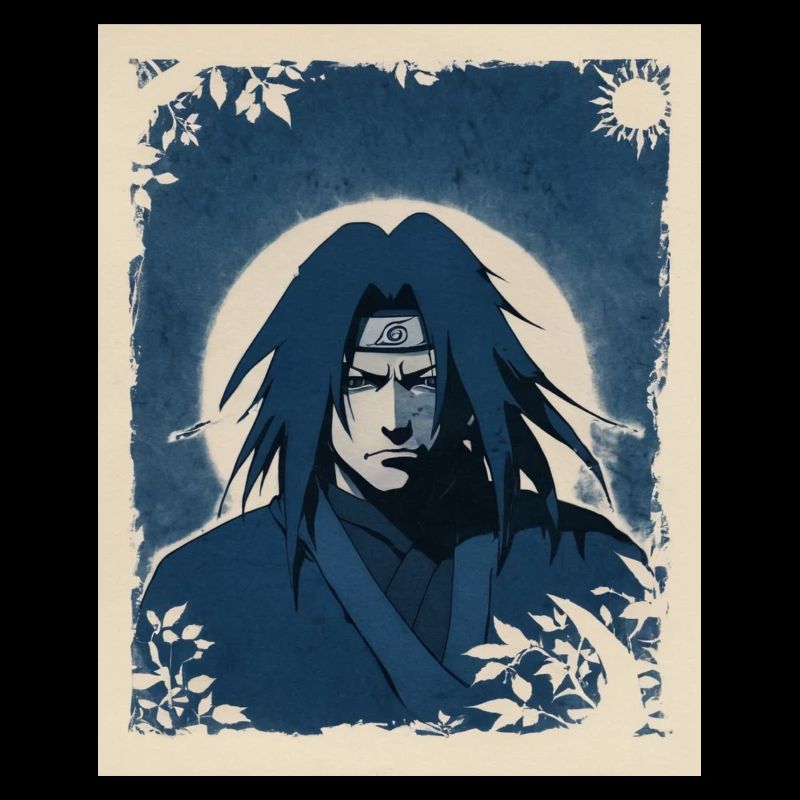 Anime character portrait