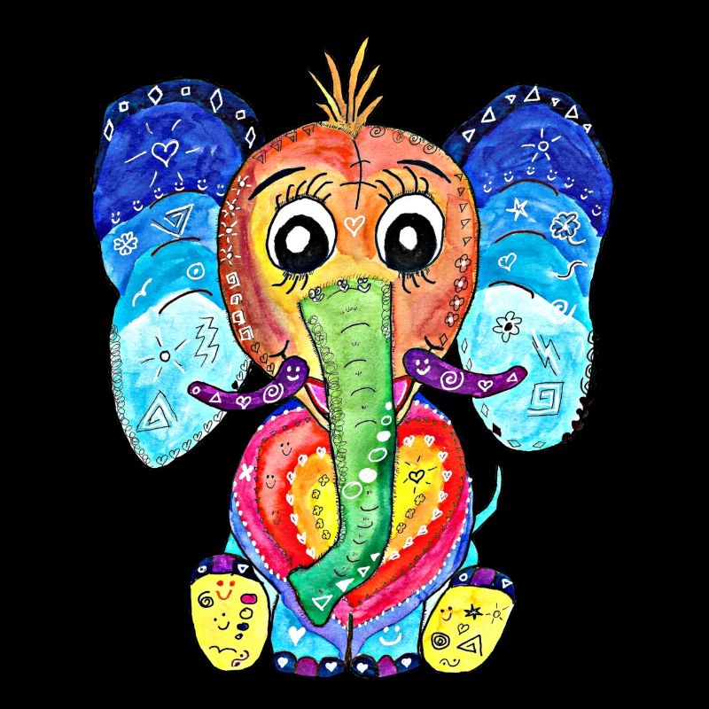 Happy Elephant