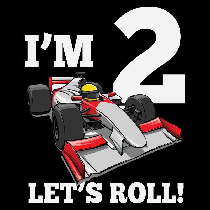 Je suis 2 let’s roll voiture de course pour 2 ans