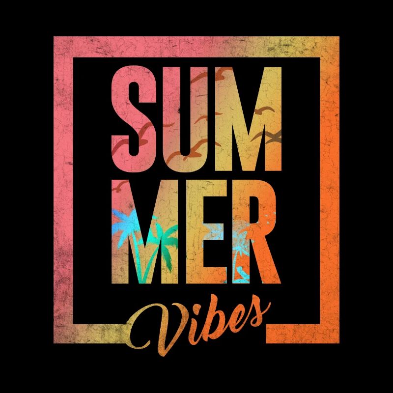 summer vibes palm trees