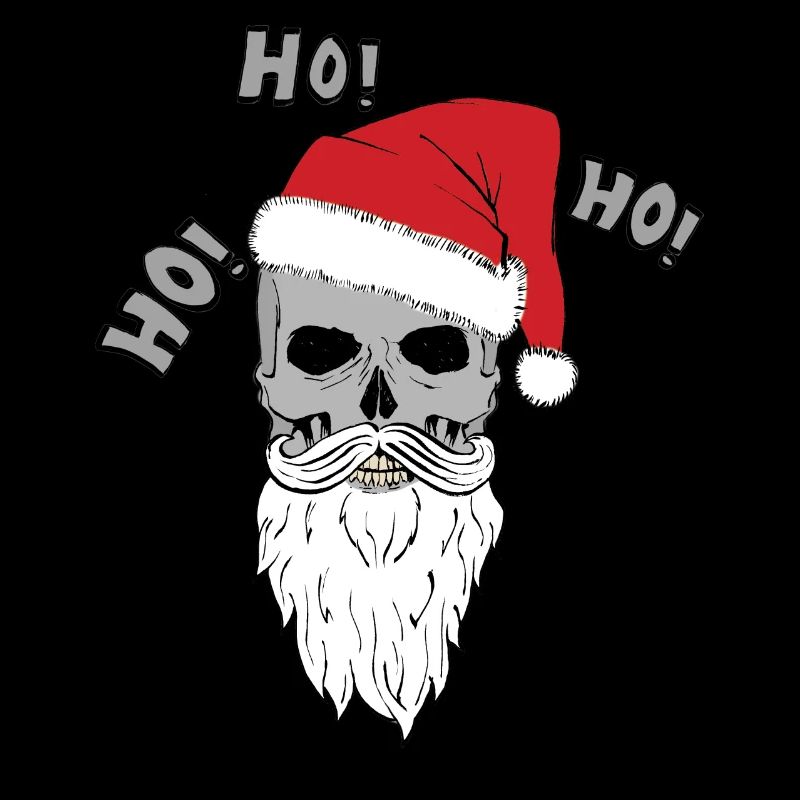 Skull-Santa