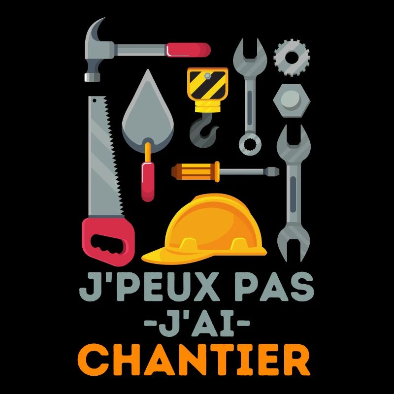 chantier de construction worker maçon