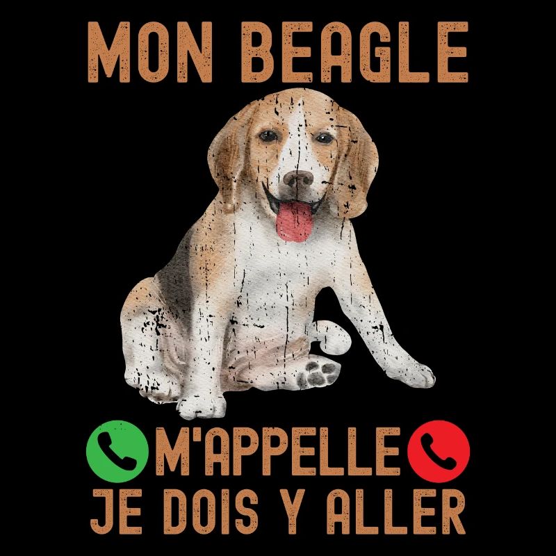 MON BEAGLE M APPELLE JE DOIS Y ALLER 1