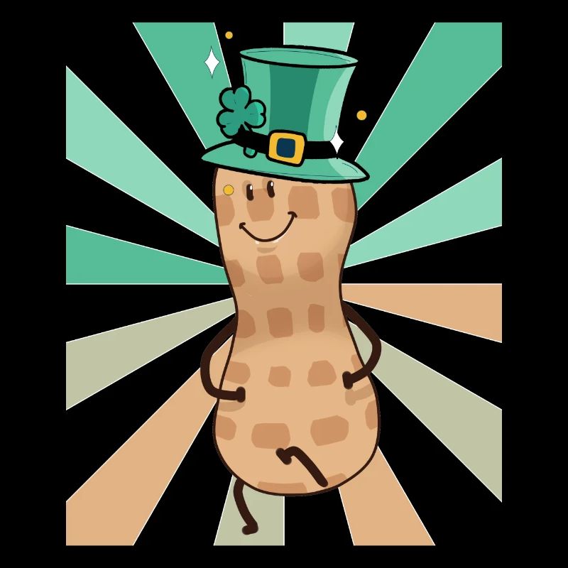 Peanut Nut New Year Congratulations Present Nut