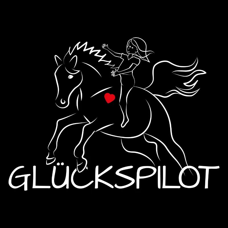 Glueckspilot weiss