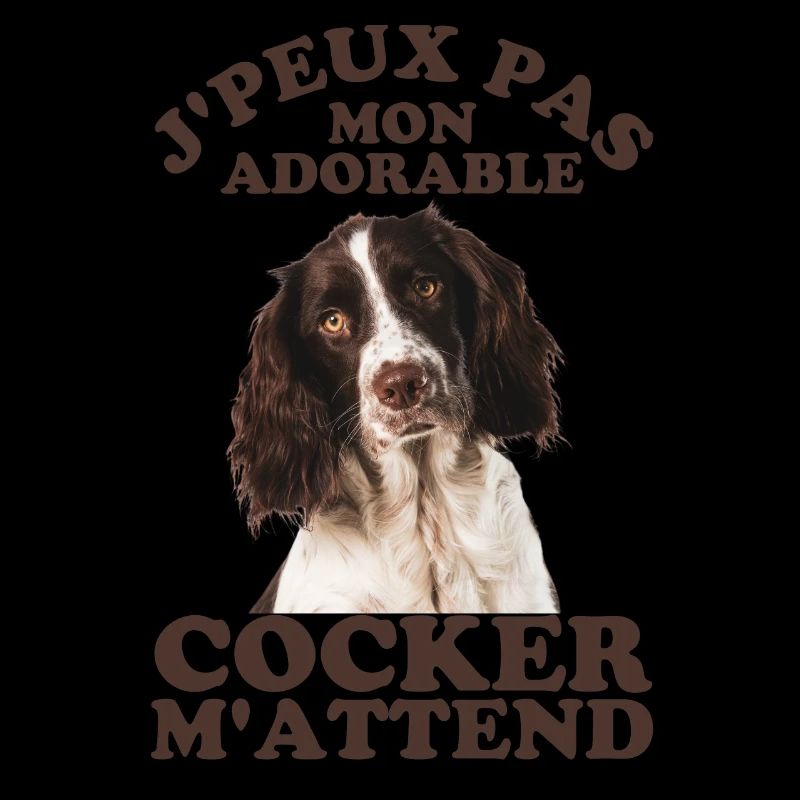 Mon adorable chien cocker