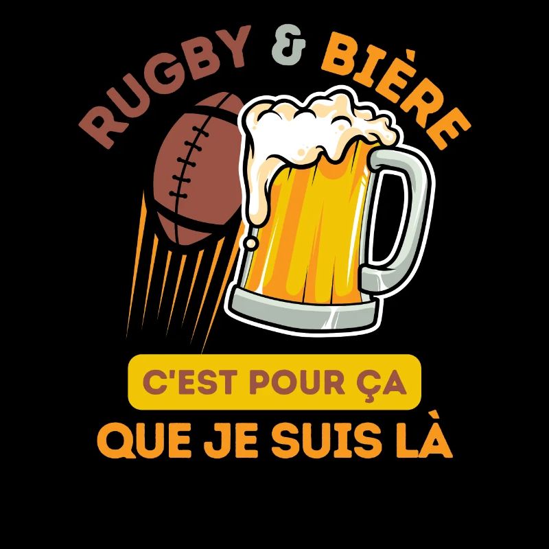 bugby et bière match de rugby